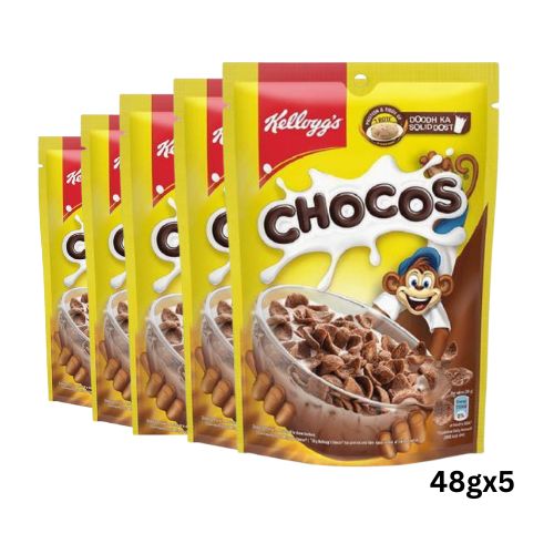 Kelloggs CHOCOS 48gx5, Pack of 5