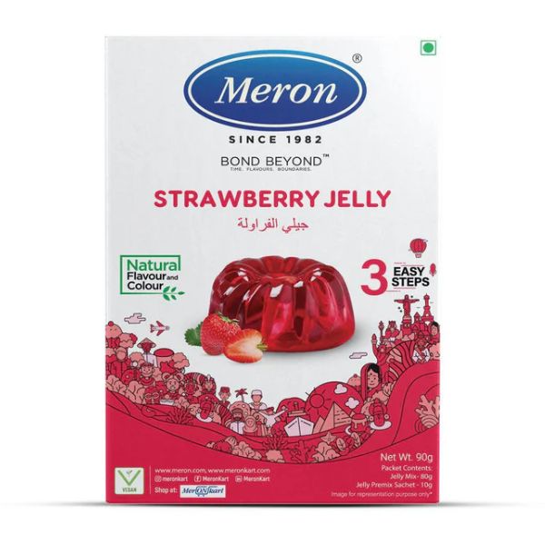 Meron Strawberry Jelly Mix 90g