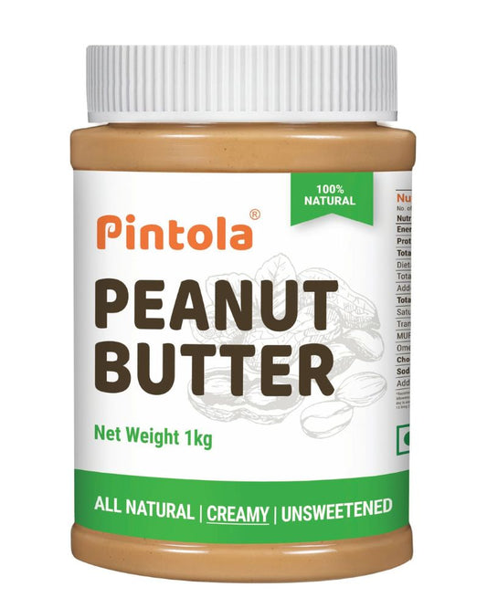 Pintola All Natural Peanut Butter Creamy 1Kg