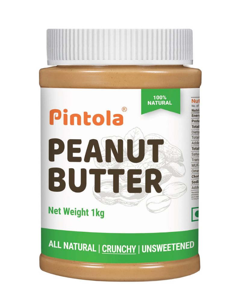 Pintola All Natural Peanut Butter Crunchy 1Kg