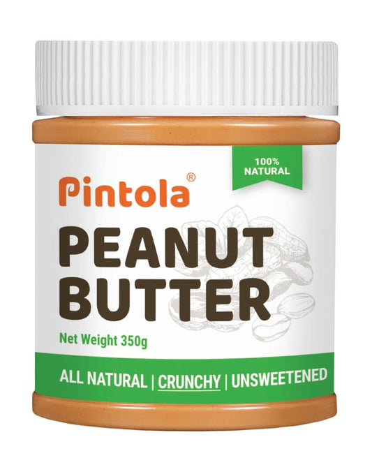 Pintola All Natural Peanut Butter Crunchy 350g